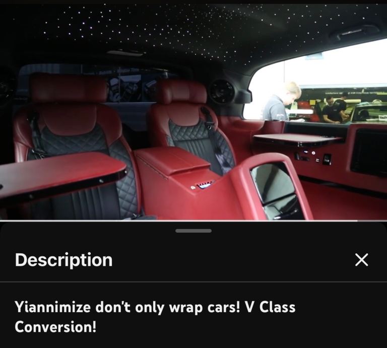 V Class XLWB Interior kit 