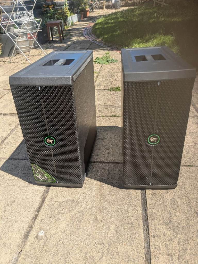 2x Mackie ThumpSub Go Subwoofers 4x Batteries Portable Sub Bass 4 Soundboks/Thump/Thrash/PA Speakers