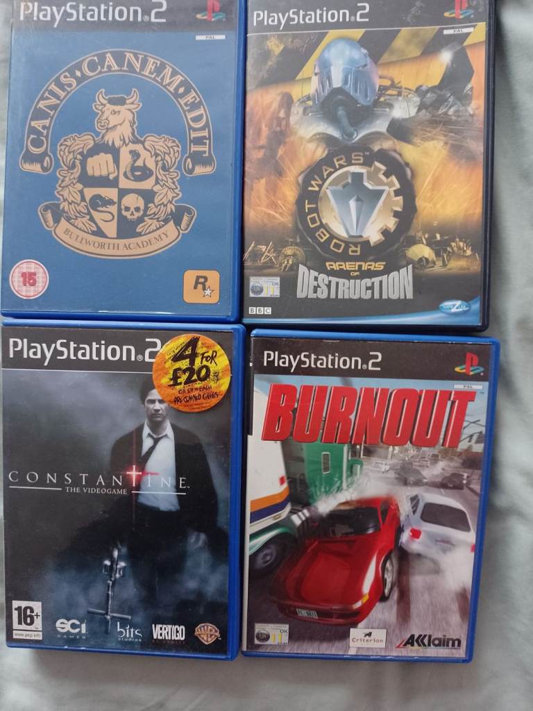 PS2 games bundle