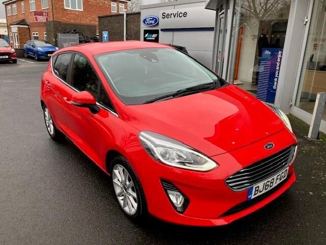 2018 Ford Fiesta 1.0 Ecoboost Titanium 5dr HATCHBACK Petrol Manual