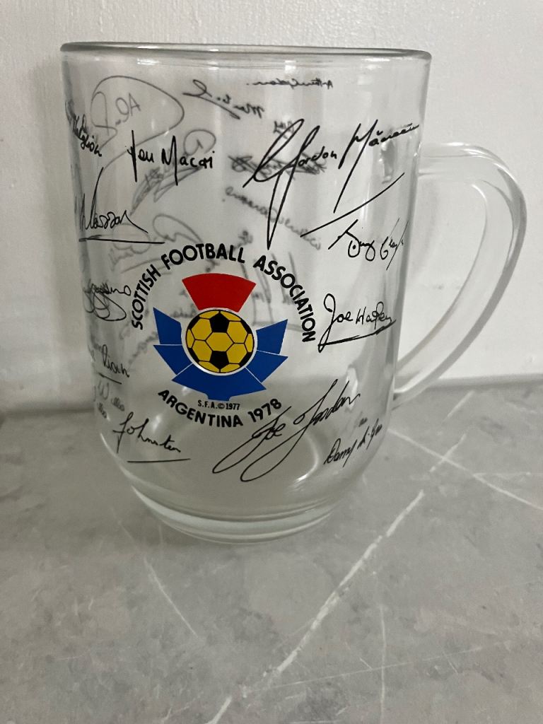 Scotland World Cup memorabilia. 1974/1978/1982. 