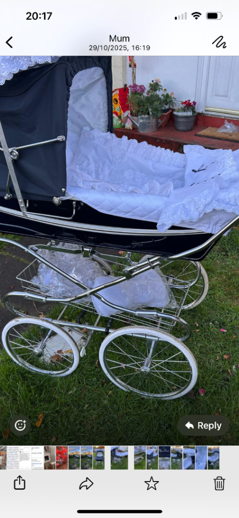 Silver cross full size Kensington pram