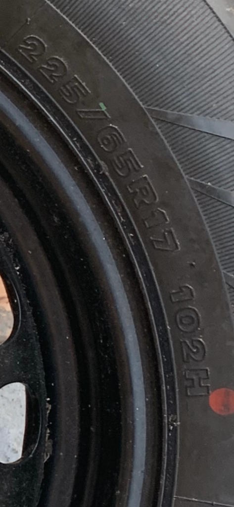 Freelander Tyre new 225/65R17