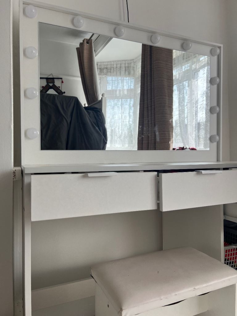White Dressing Table 