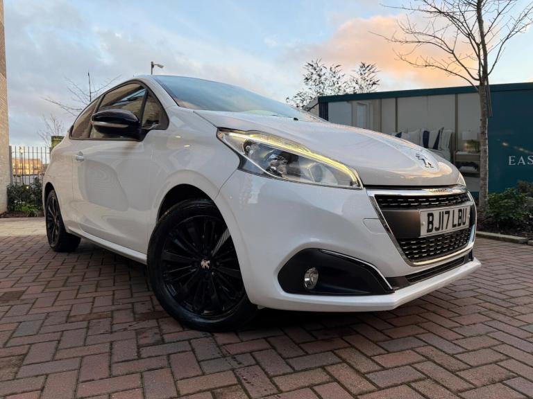 2017 Peugeot 208 1.2 PureTech Black Edition Euro 6 3dr HATCHBACK Petrol Manual