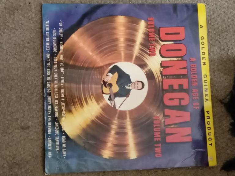 Lonnie Donegan Volume Two Vinyl Record – Golden Age Product