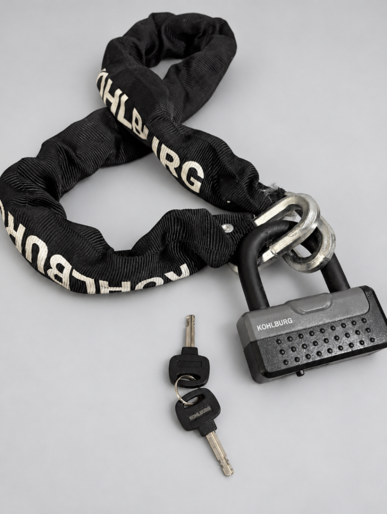 KOHLBURG Massive Chain Motorcycle Lock 120cm Long & 12mm Strong with Highest Security Level