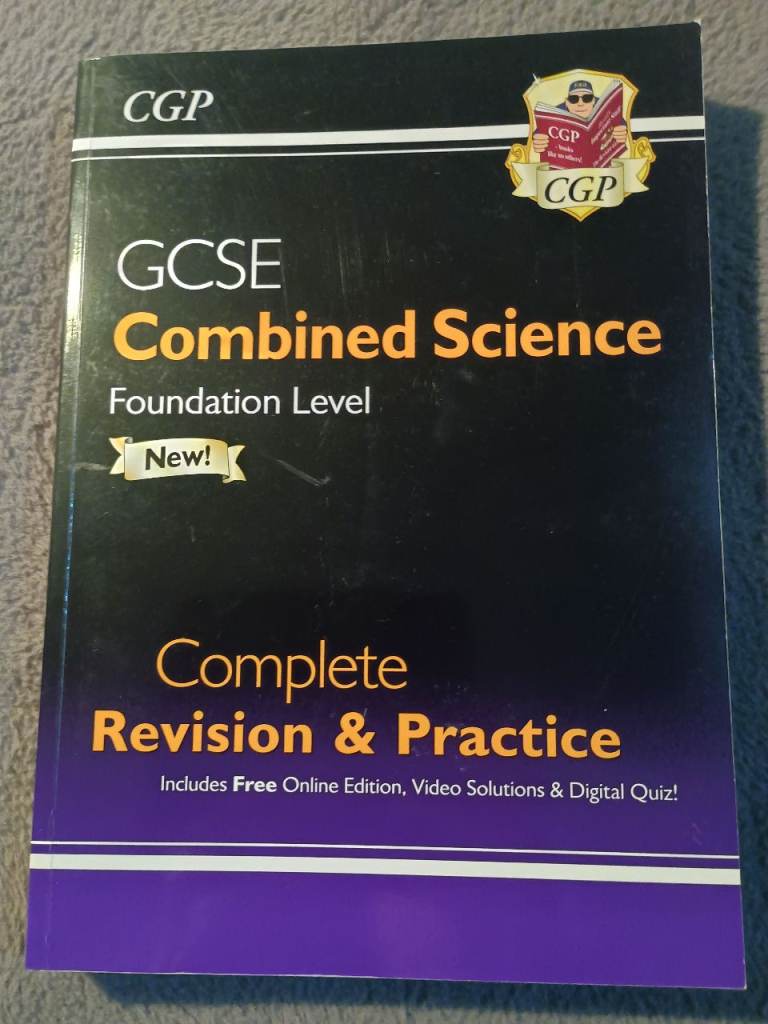 CGP GCSE Combined Science Foundation Level Revision Book - NEW