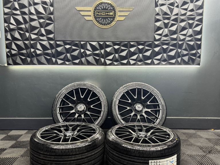 NEW 19” Inch Mercedes Amg Alloys Wheels 5x112 E C Class E63 C63 Cla45 Cls Clk a45