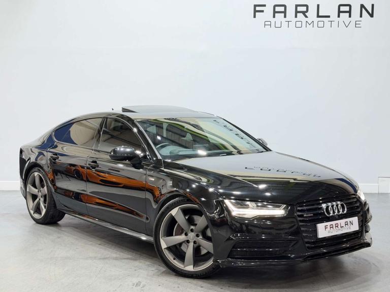 2015 Audi A7 3.0 BiTDI Quattro 320 Black Edition 5dr Tip Auto HATCHBACK DIESEL Automatic