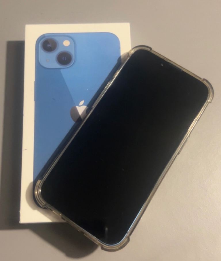 Blue iPhone 13 