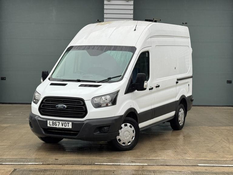 FORD TRANSIT 350 2.0 TDCI 2017 (67) MWB HIGH ROOF WORKSHOP PANEL VAN + 69,000 ML