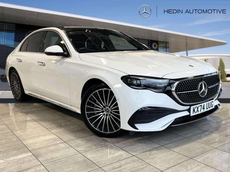 2024 Mercedes-Benz E Class 2.0 E300e 25.4kWh AMG Line (Premium Plus) Saloon 4dr Petrol Plug-in Hy...