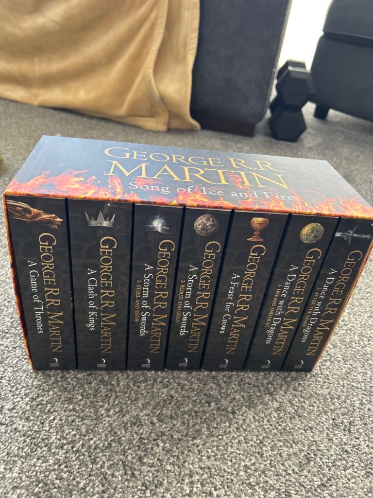 Game of thrones book boxset