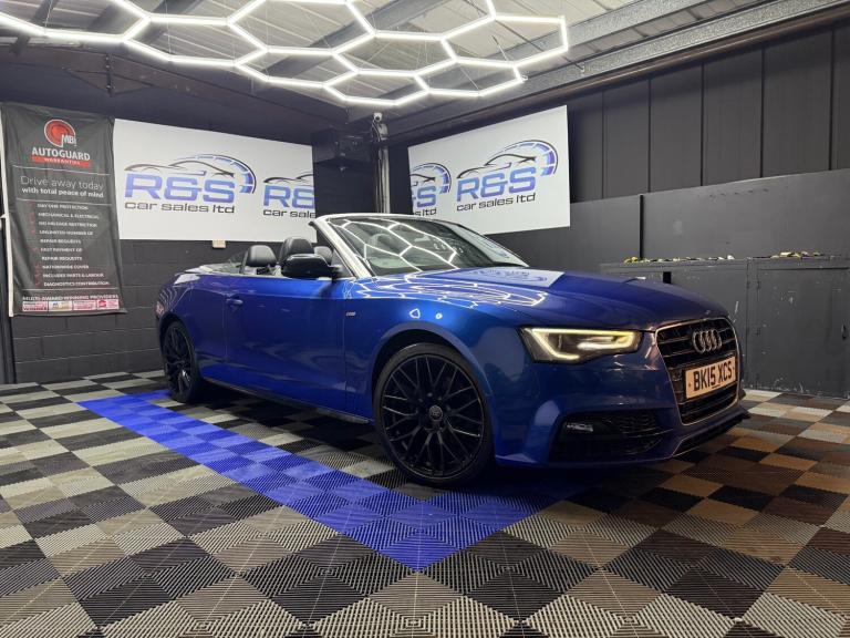 2015 Audi A5 2.0 TDI 177 S Line Special Ed Plus 2dr Multitronic CONVERTIBLE Diesel Automatic