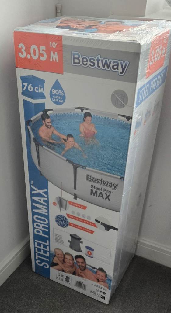 Bestway Steel Pro MAX 10' x 30" plus cover 