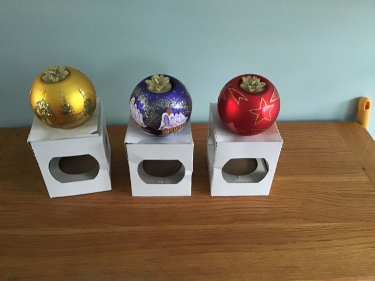 image for HAND PAINTED TEA LIGHT HOLDERS