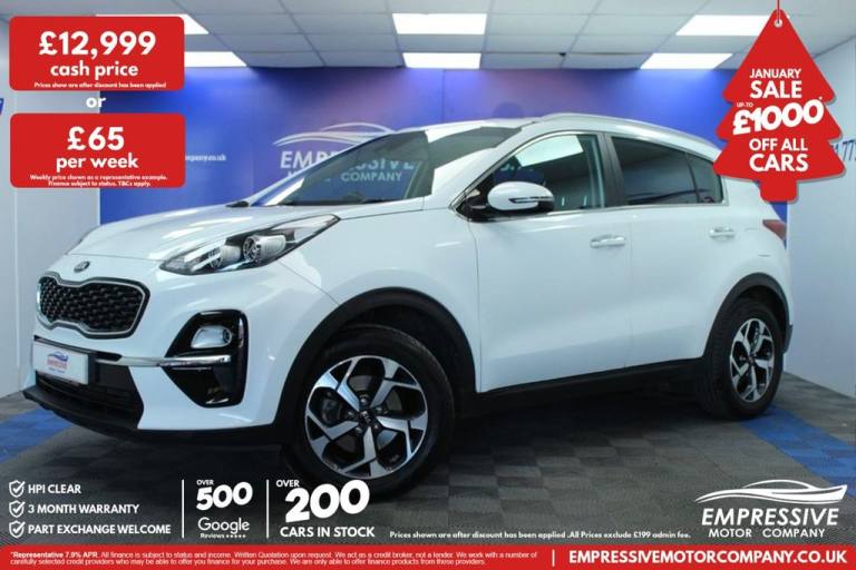 2018 68 KIA SPORTAGE 1.6 GDI 2 SUV 5DR PETROL MANUAL EURO 6 (S/S) (130 BHP)