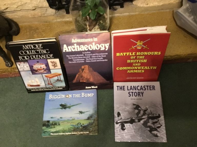 Assortment of books 