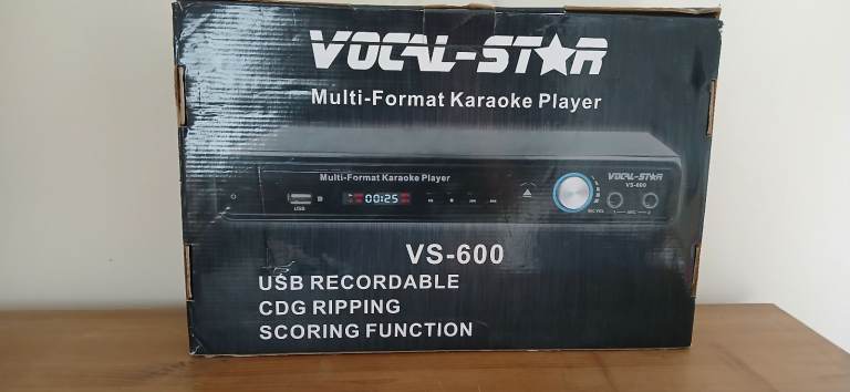 image for VOCAL-STAR VS-600 MULTI - FORMAT KARAOKE PLAYER