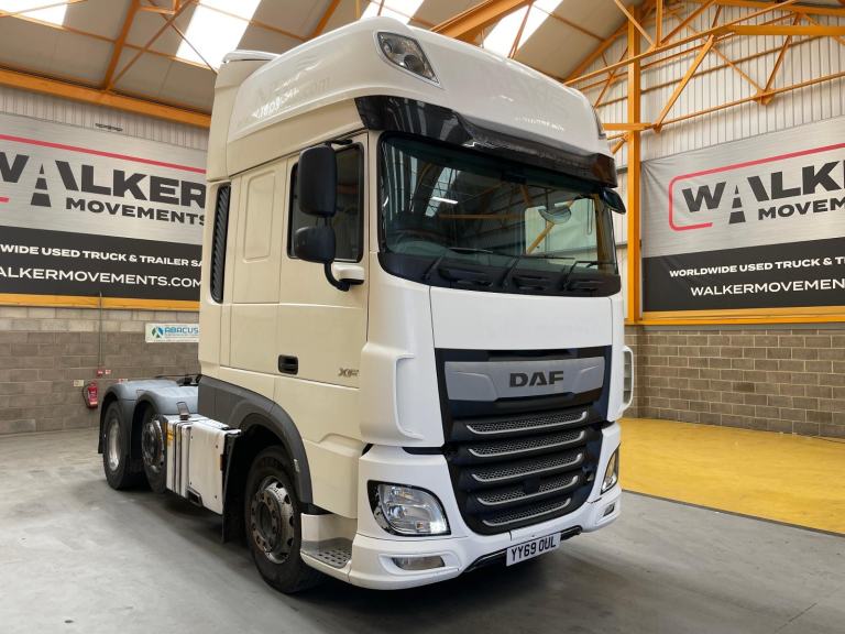 DAF XF106 480 SUPERSPACE *EURO 6* 6X2 TRACTOR UNIT - 2019 - YY69 OUL
