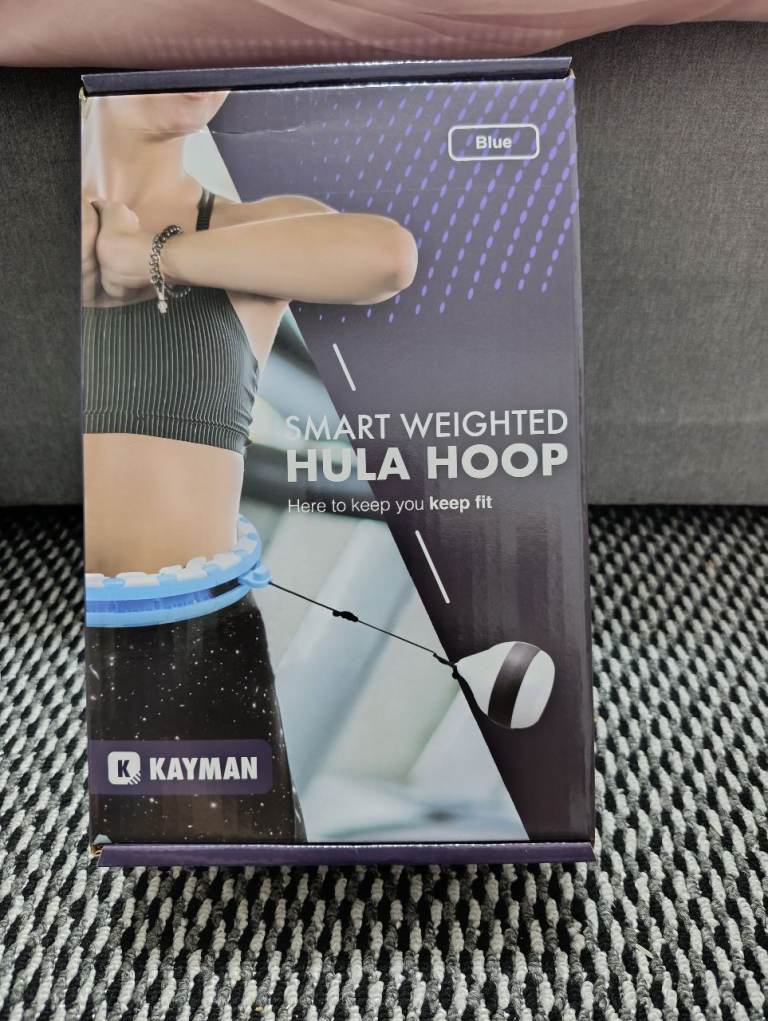 KAYMAN Exercise Hula Hoop – Adjustable Size, As Good As New