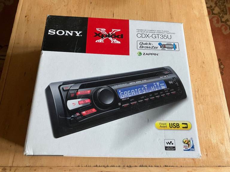 NEW SONY Radio with CD USB AUX