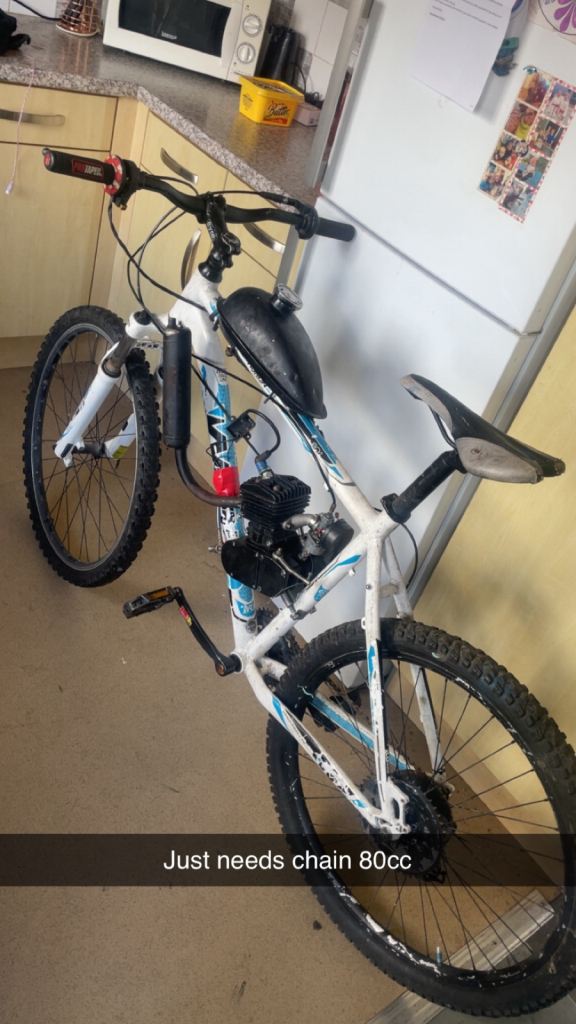 Pedal and pop 80cc