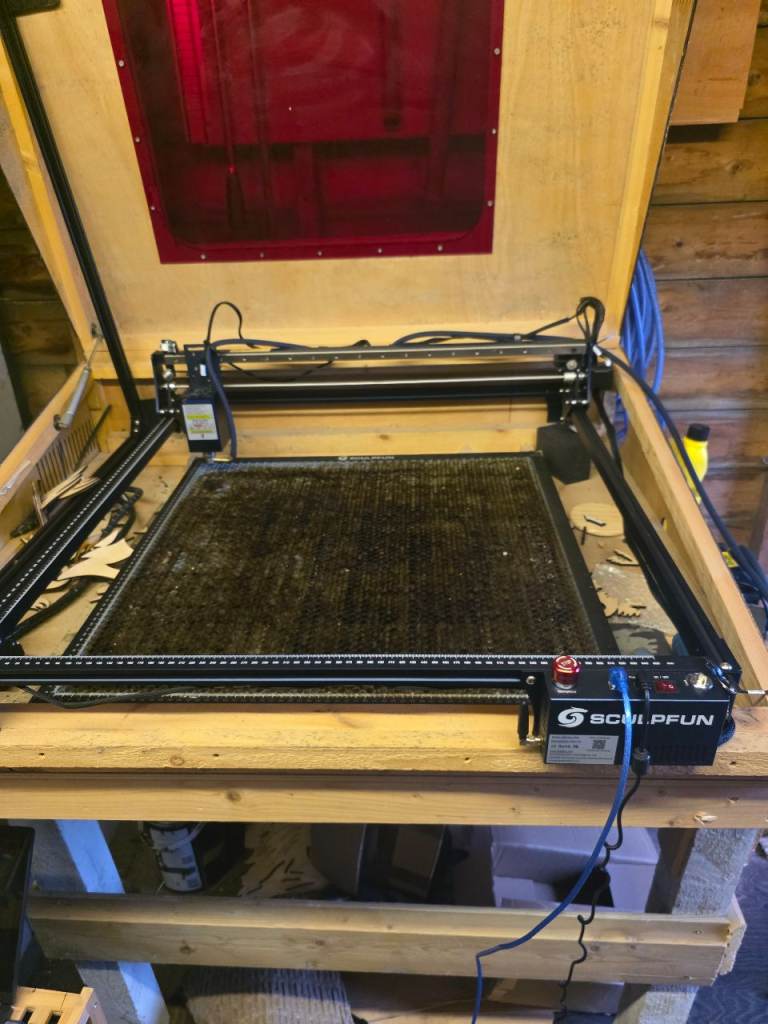 Sculpfun s30 ultra laser engraver/cutter