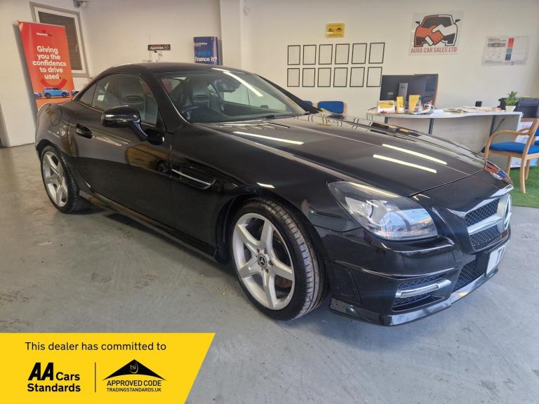 2014 Mercedes-Benz SLK SLK 200 BlueEFFICIENCY AMG Sport 2dr Tip Auto CONVERTIBLE Petrol Automatic