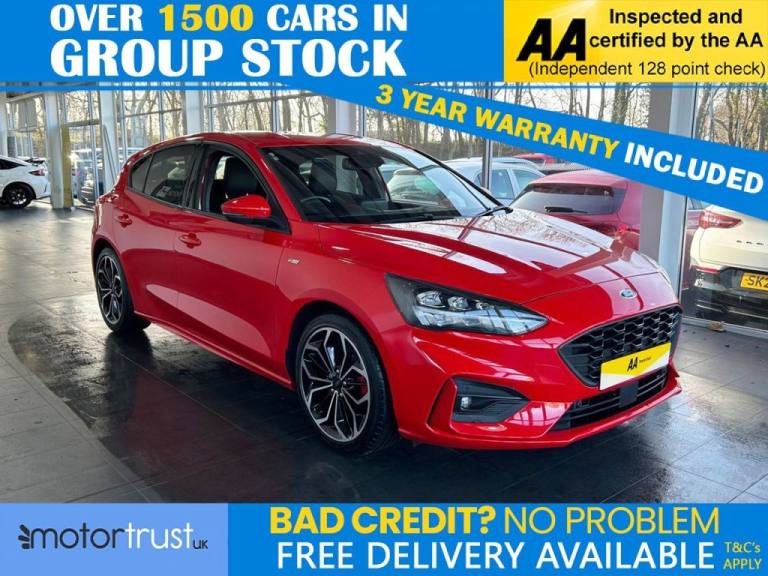 2022 Ford Focus 1.0T EcoBoost MHEV ST-Line X Edition Hatchback 5dr Petrol Manual Euro 6 (s/ Hatch...
