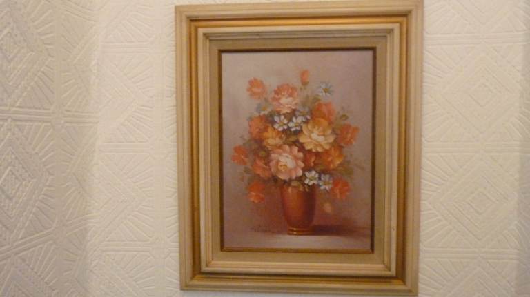 Vintage Oil Painting On Canvas.