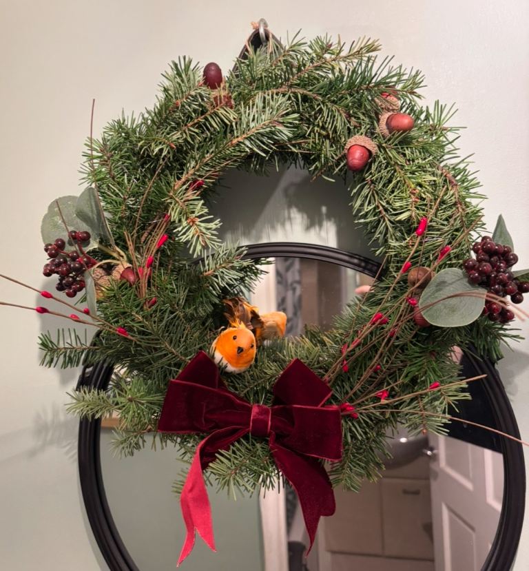 Homemade Christmas Wreath