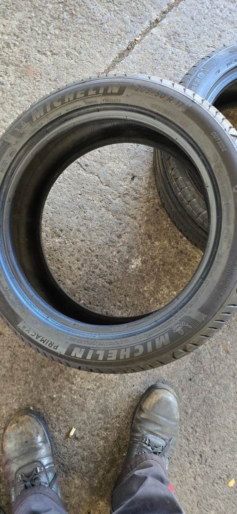 205/50/17 michelin primacy 4 new 