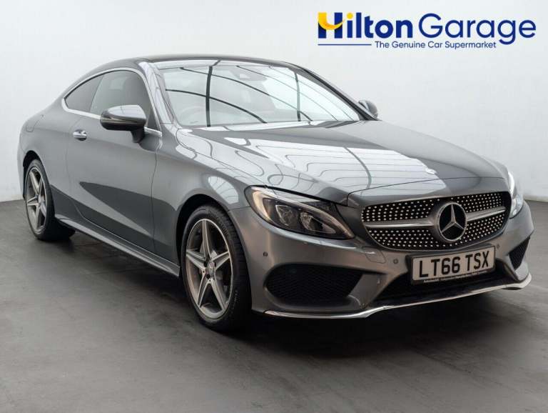 2016 Mercedes-Benz C Class 2.0 C300 AMG Line (Premium Plus) Coupe 2dr Petrol 7G-Tronic+ Euro 6 (s...