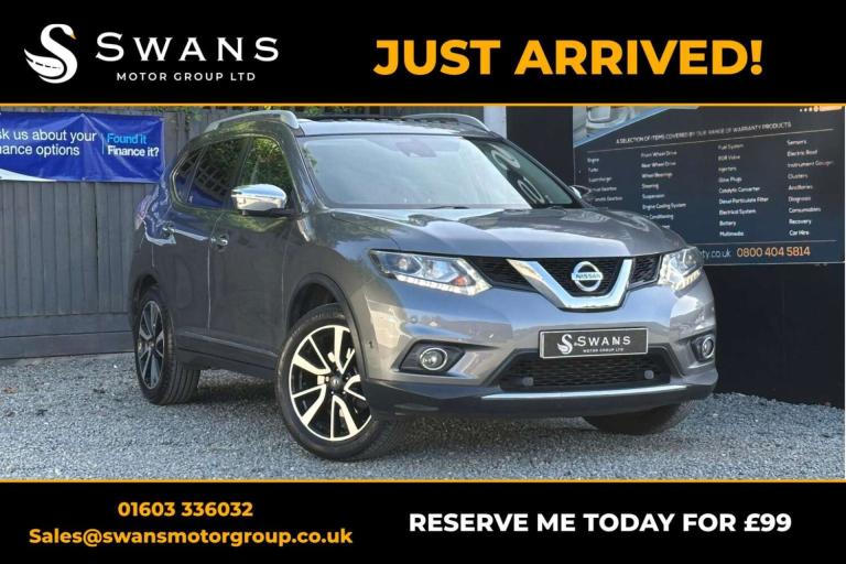 2016 Nissan X-Trail 1.6 DIG-T Tekna SUV Petrol Manual