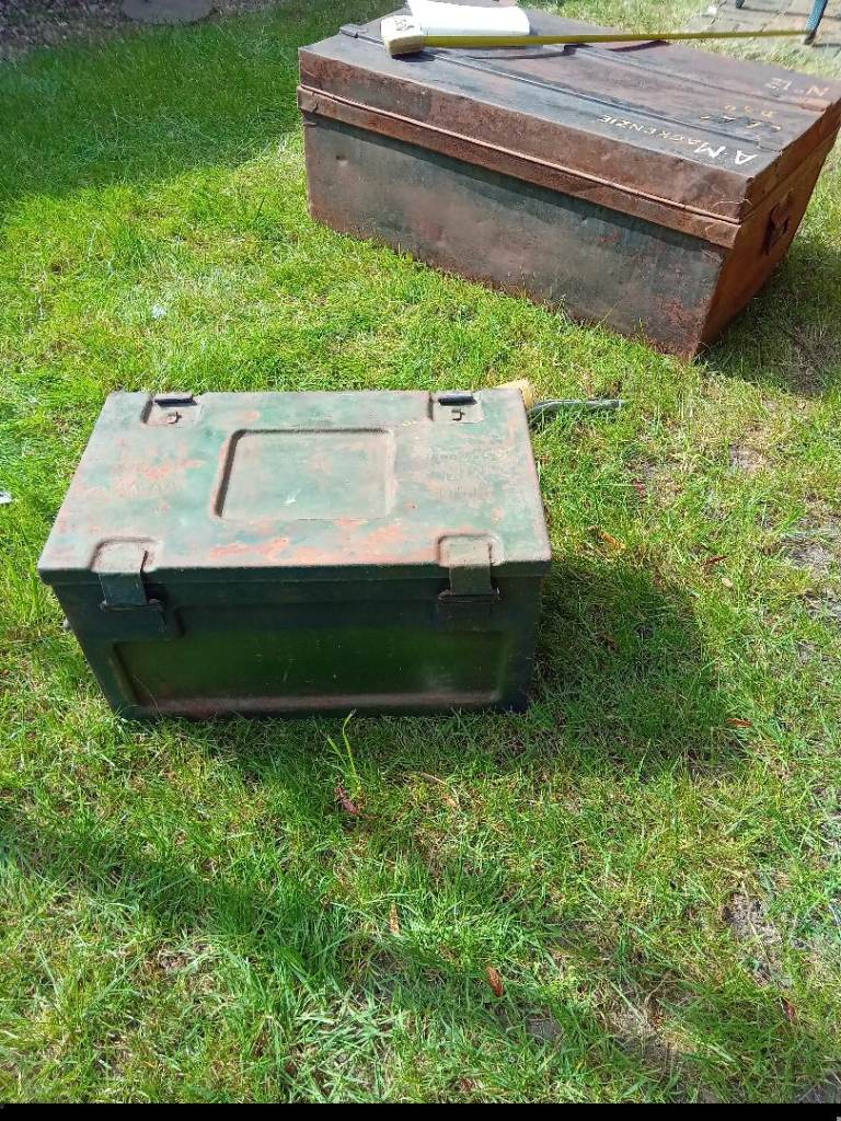 Metal ammo metal box