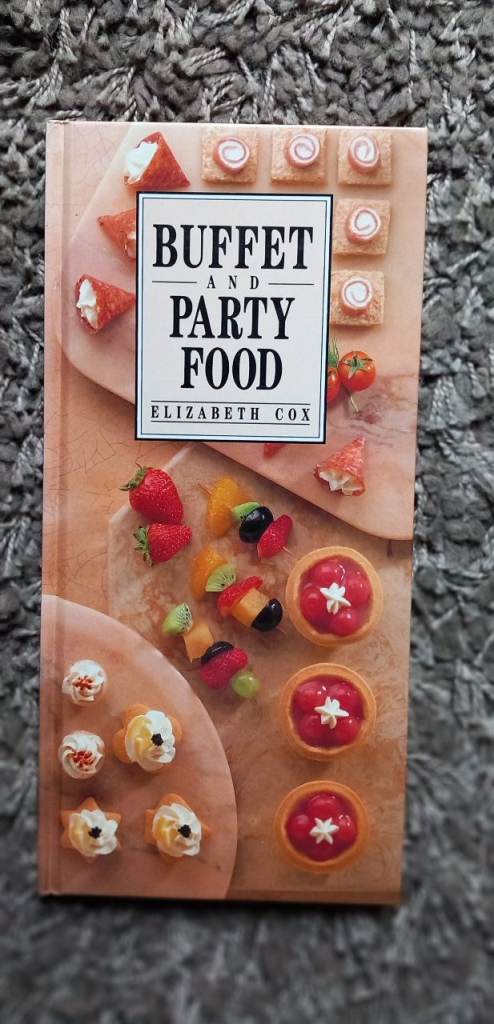 Buffet and Party Food Cookbook by Elizabeth Cox – Good Condition