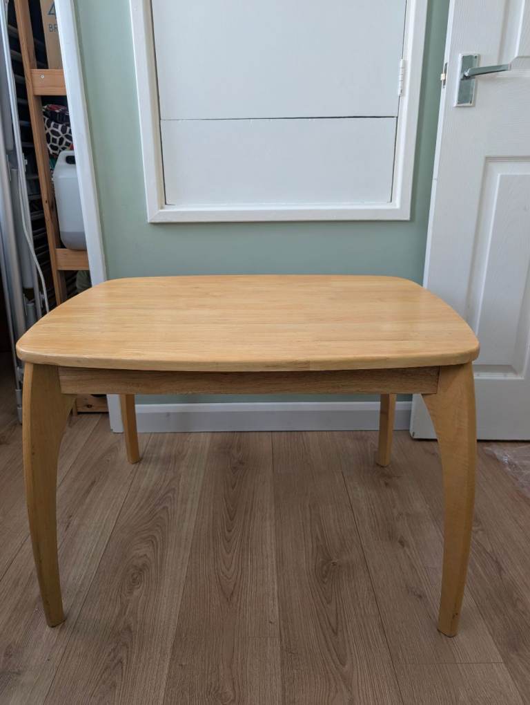 Solid wood coffee table / play table