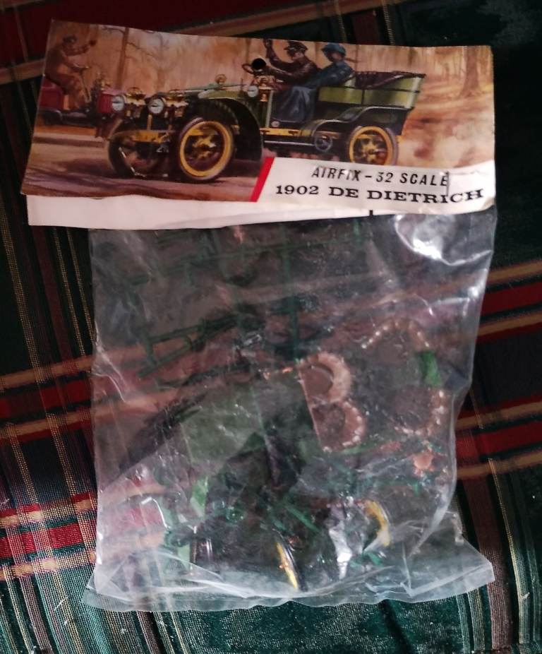 vintage airfix model kit car 