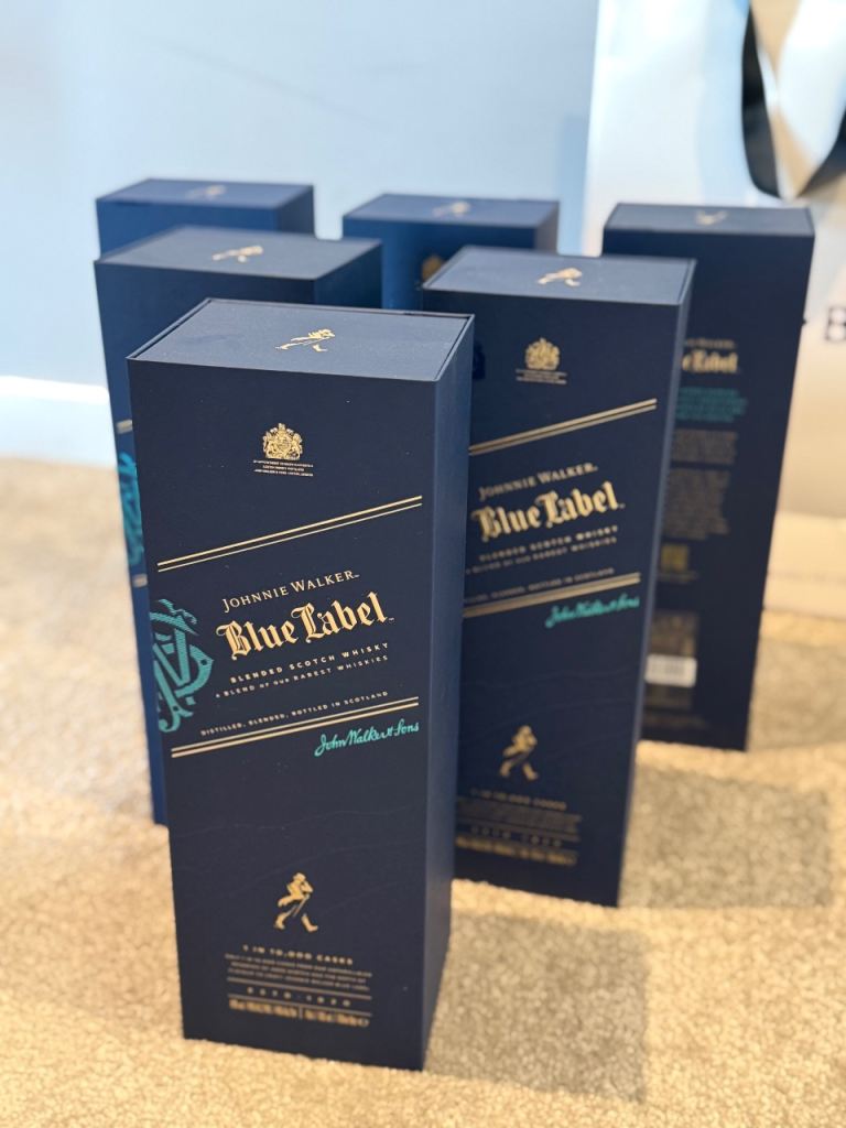 JW Blue Label - 7 bottles available 