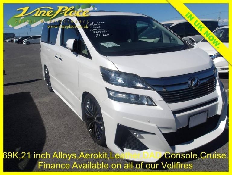 2014 Toyota Vellfire 2.4 Z-G Edition, 7 Seats, Auto MPV Petrol Automatic