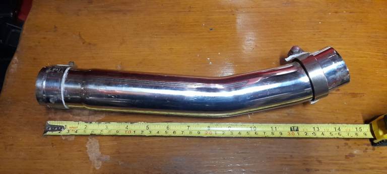 Yamaha fazer 600 After Market link pipe 