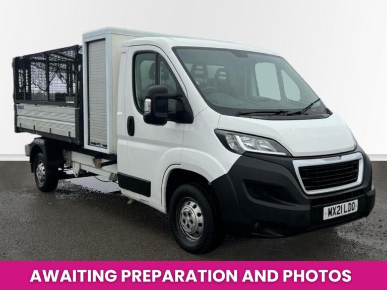 Peugeot Boxer 335 BLUEHDI 165 L3 LWB SINGLE CAB CAGED ALLOY TIPPER