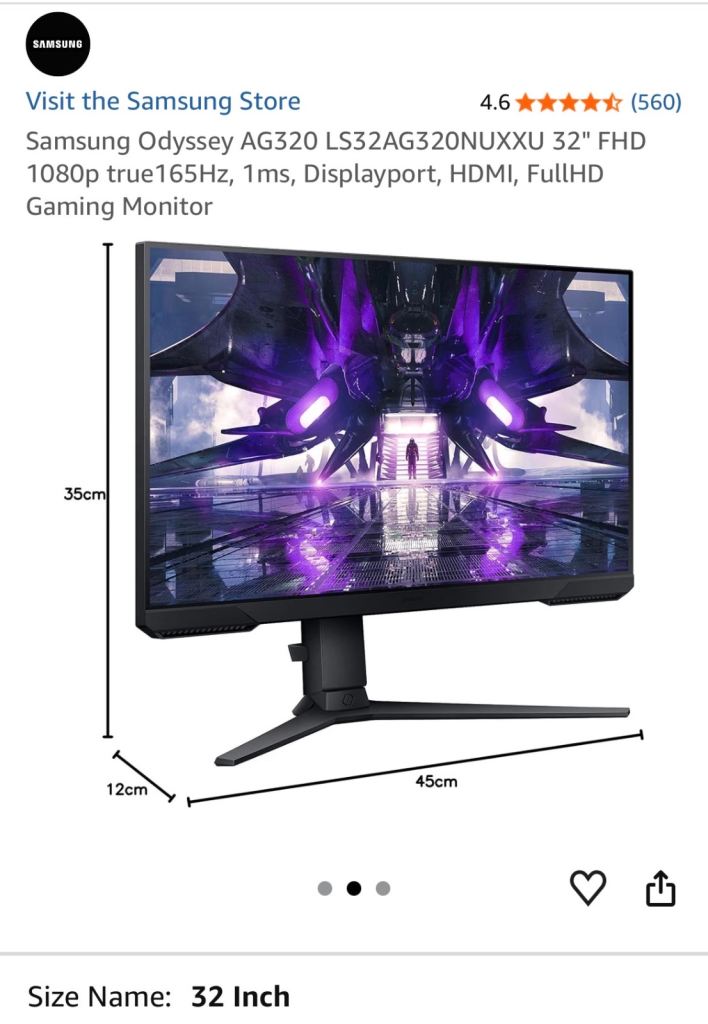 Samsung Odyssey monitor