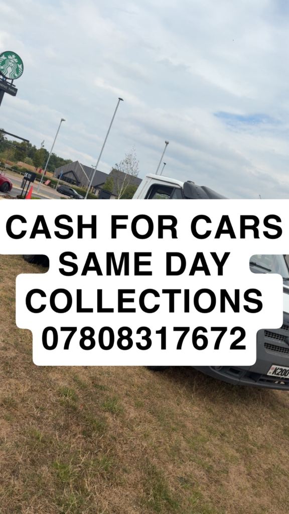 Scrap cars vans 4x4s wanted