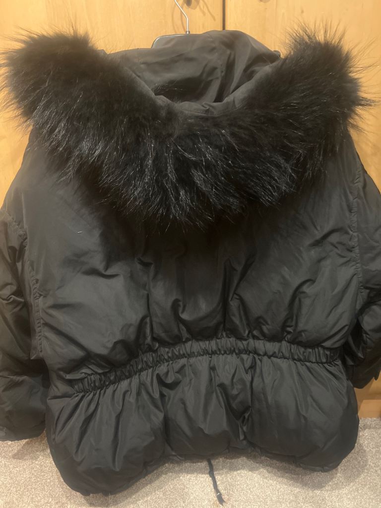 Noughts & Kisses oversized parka, size 10