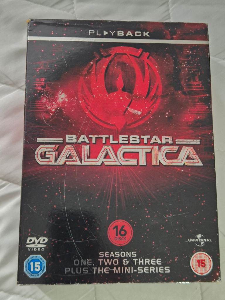 Battlestar Galactica DVD Box Set - Seasons 1, 2, 3 & Mini-Series