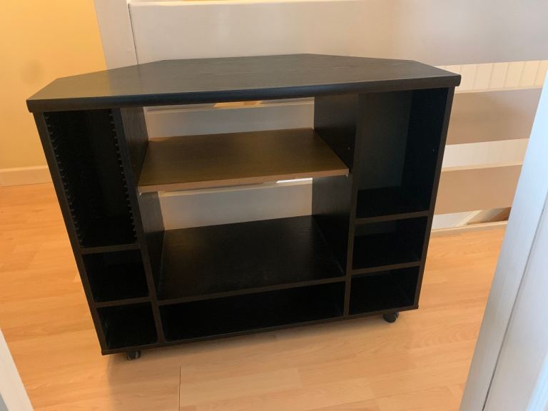 Free Black corner Tv stand