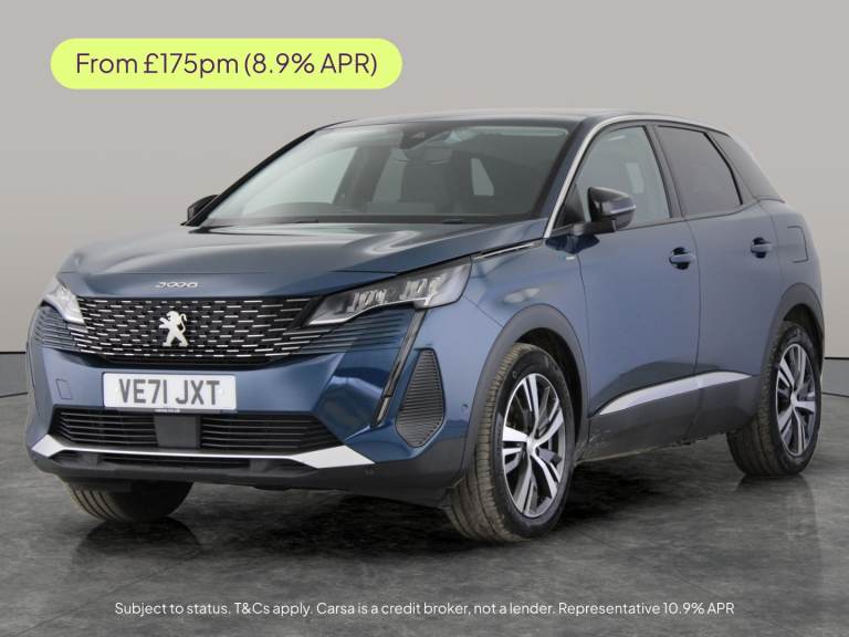 2022 Peugeot 3008 1.6 13.2kWh Allure SUV 5dr Petrol Plug-in Hybrid e-EAT Euro 6 (s/s) (225 ps Suv...